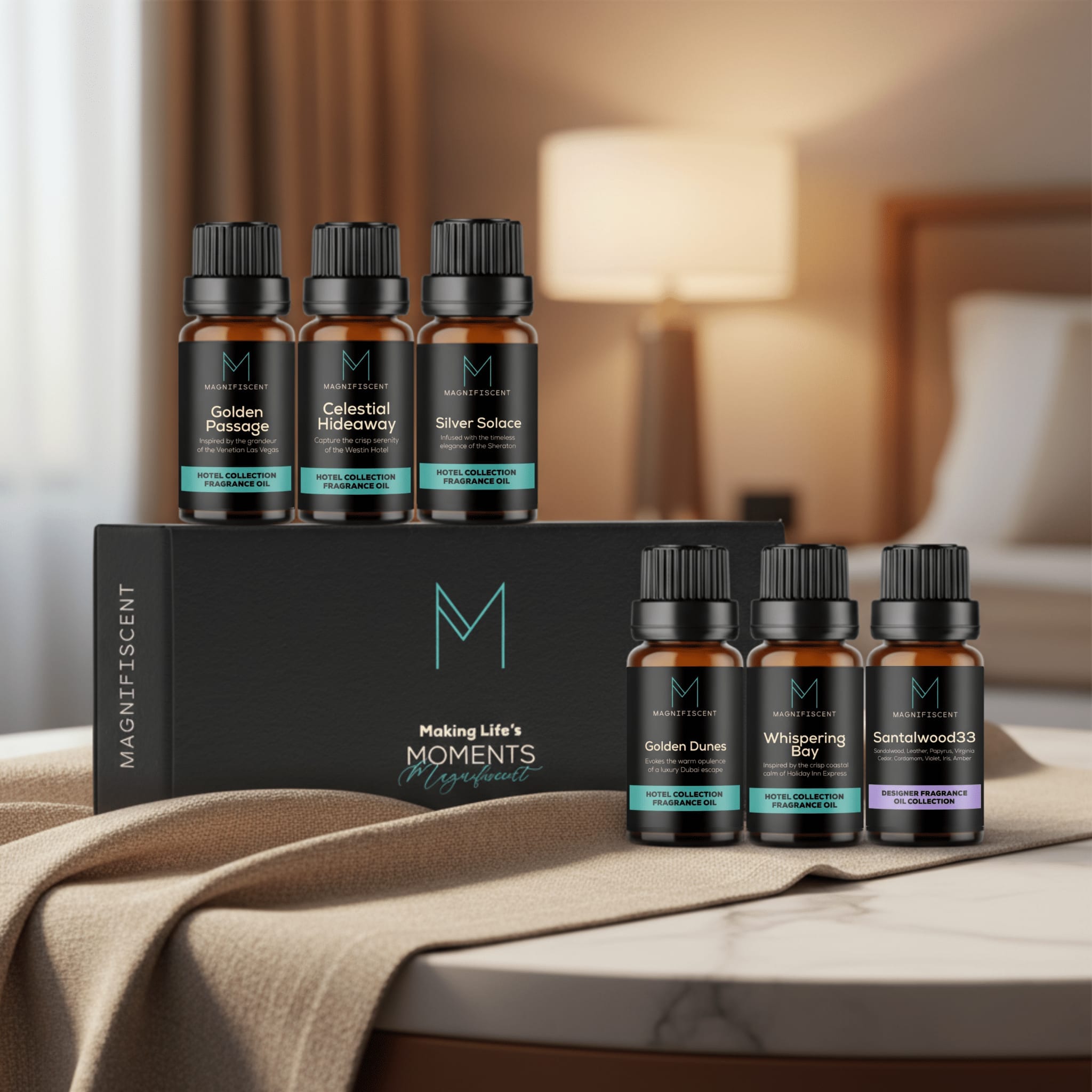 Hotel Luxe Magnifiscent Discovery Set - 6 x 20ml - Magnifiscent