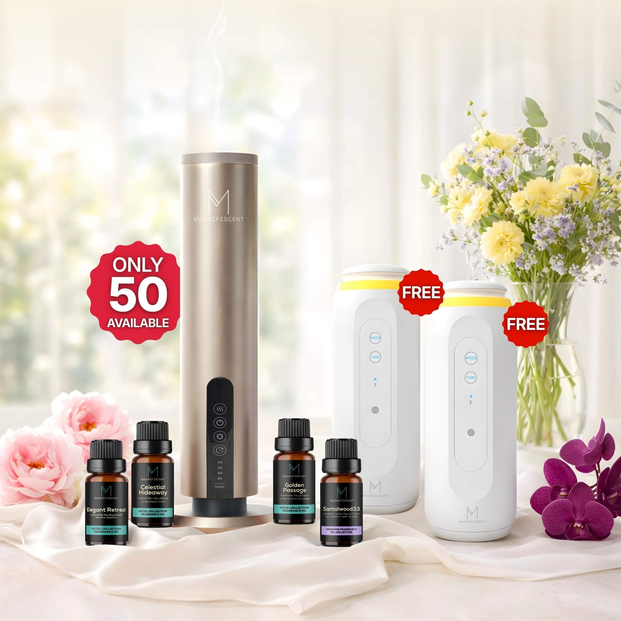 LumaMax Spring Super Hotel Bundle - 2 x Free ZenPlugs! - Magnifiscent