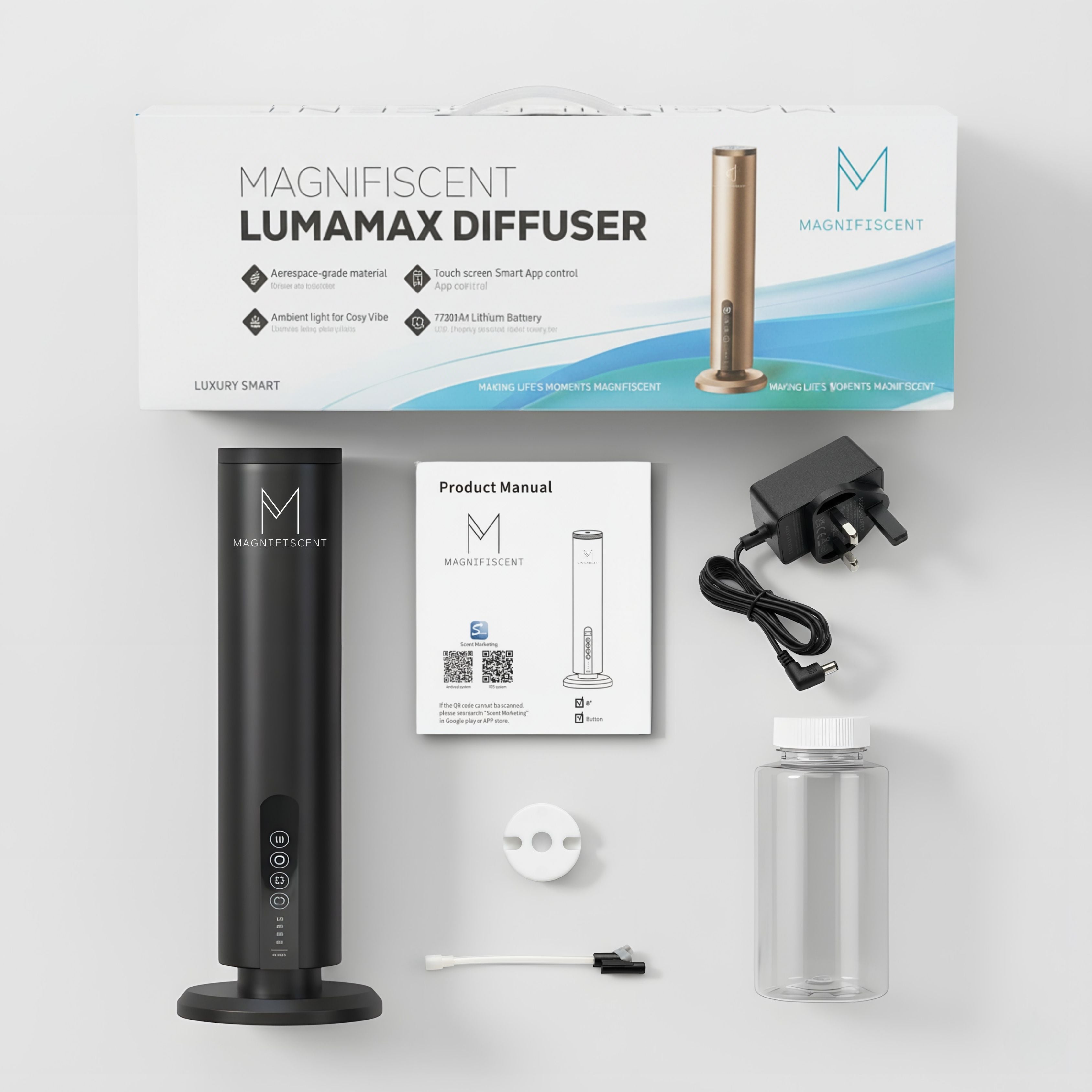 LumaMax – The Most Premium Waterless Diffuser on the Market - Magnifiscent