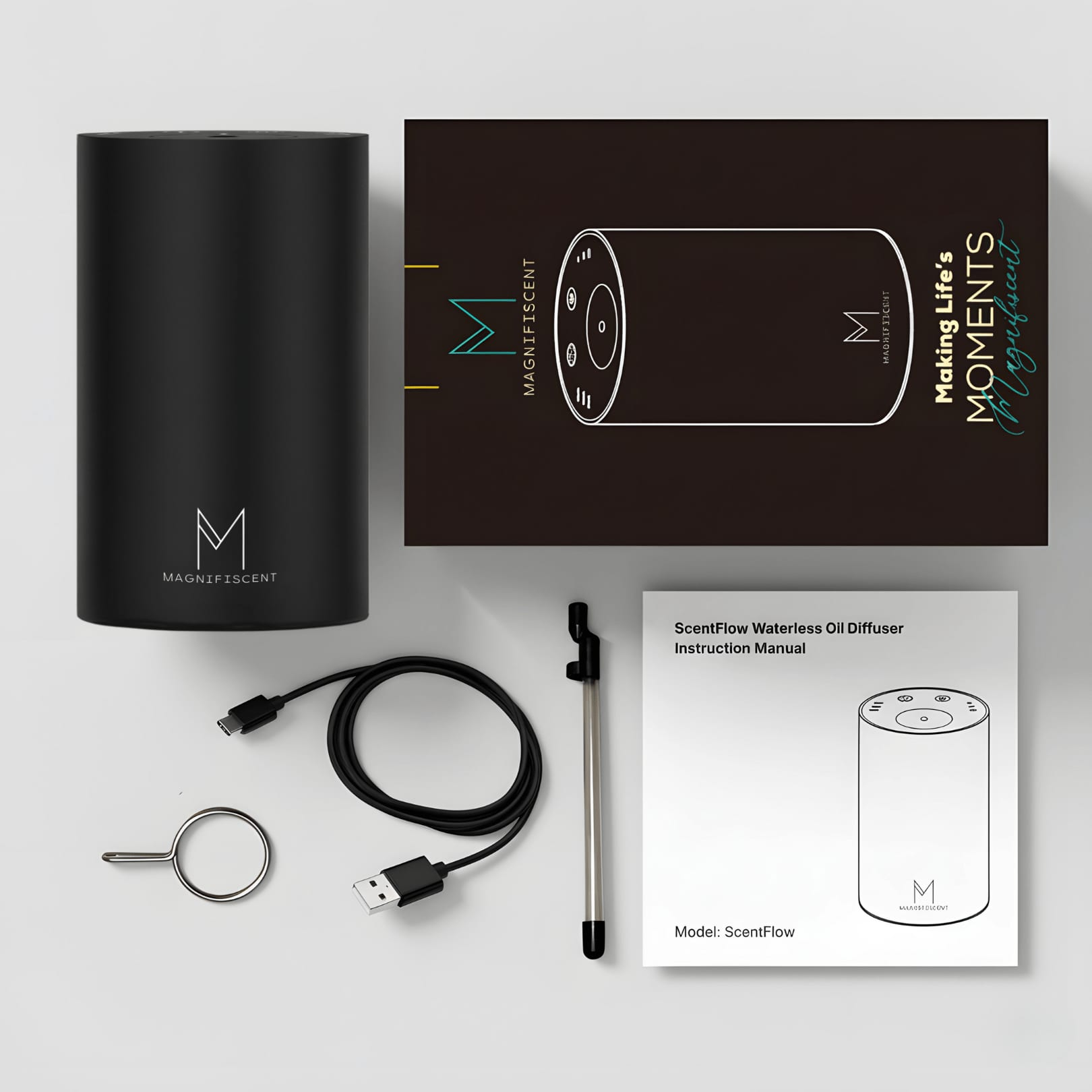 ScentFlow Portable Waterless Diffuser - Magnifiscent