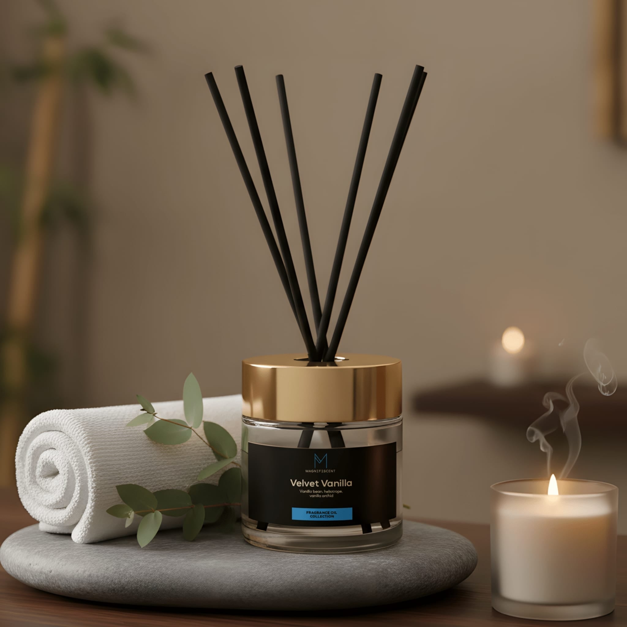 Velvet Vanilla Reed Diffuser - Magnifiscent