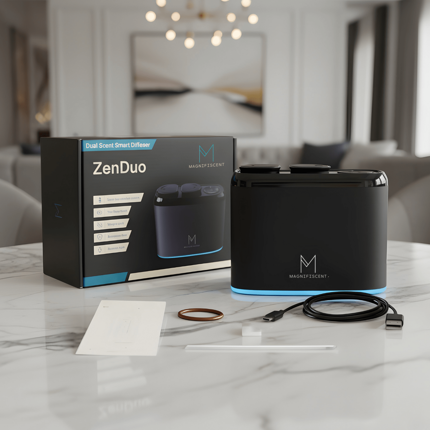ZenDuo - Dualhead Waterless Diffuser - Magnifiscent