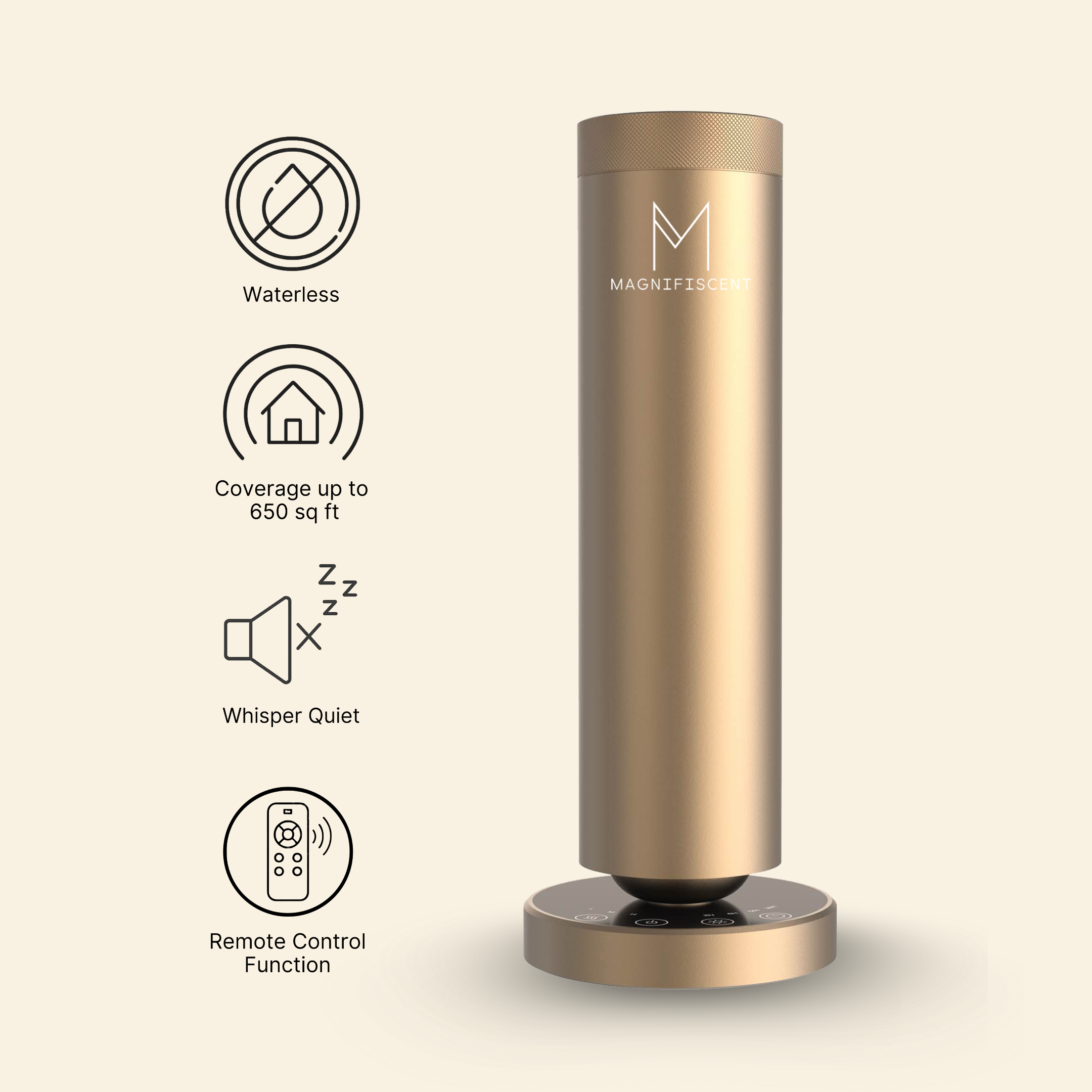 LumaMini - Sleek, Smart, Compact. The Accessible Luxury Diffuser.
