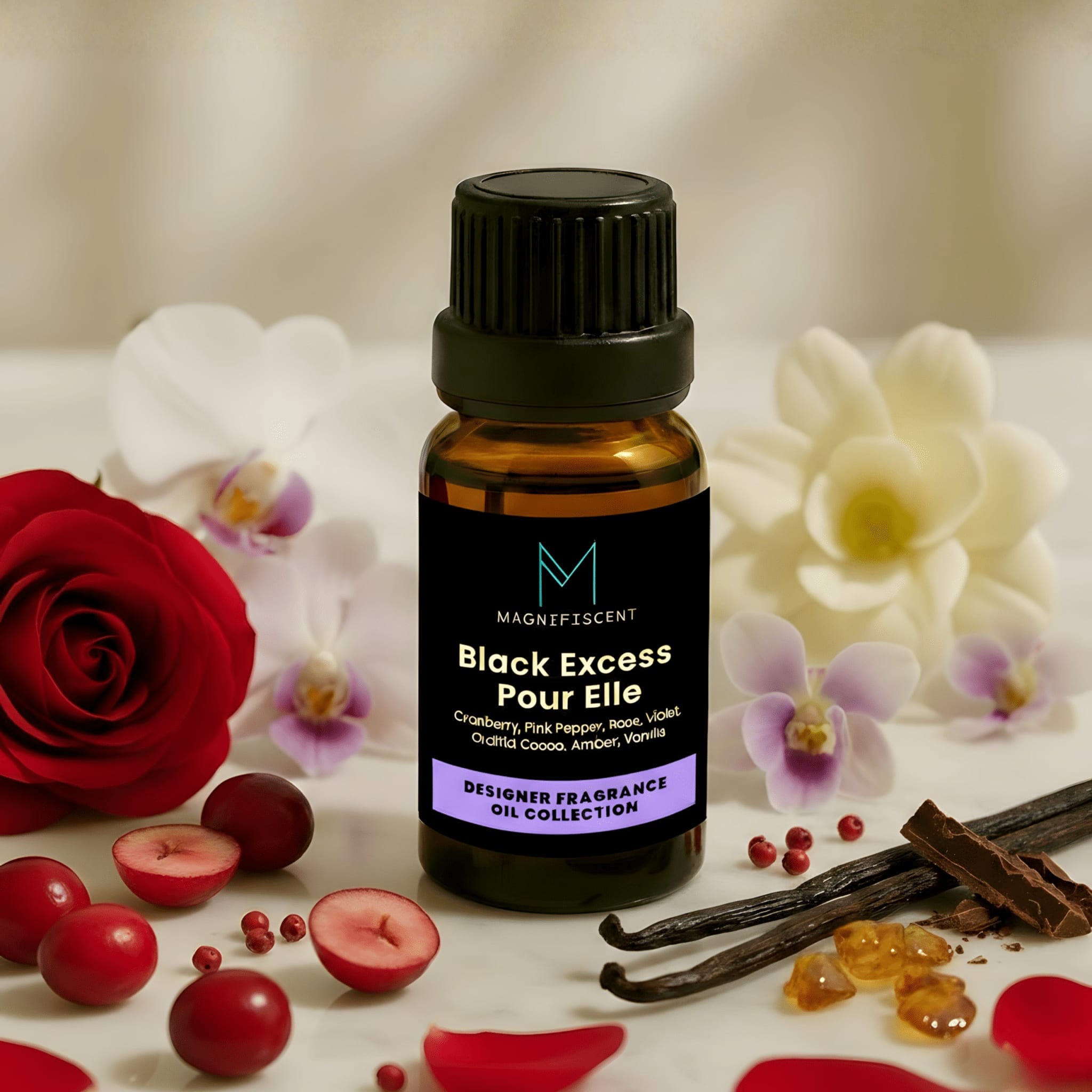 Black Excess Pour Elle + Free 4ml tester - Magnifiscent