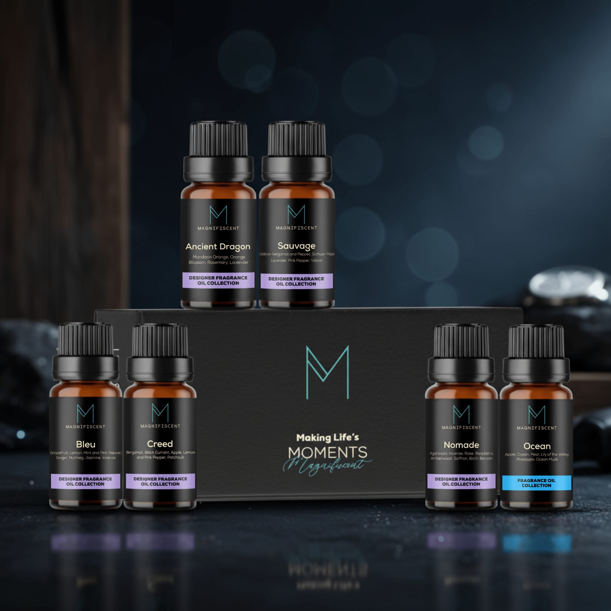 For Him Magnifiscent Discovery Set - 6 x 20ml - Magnifiscent