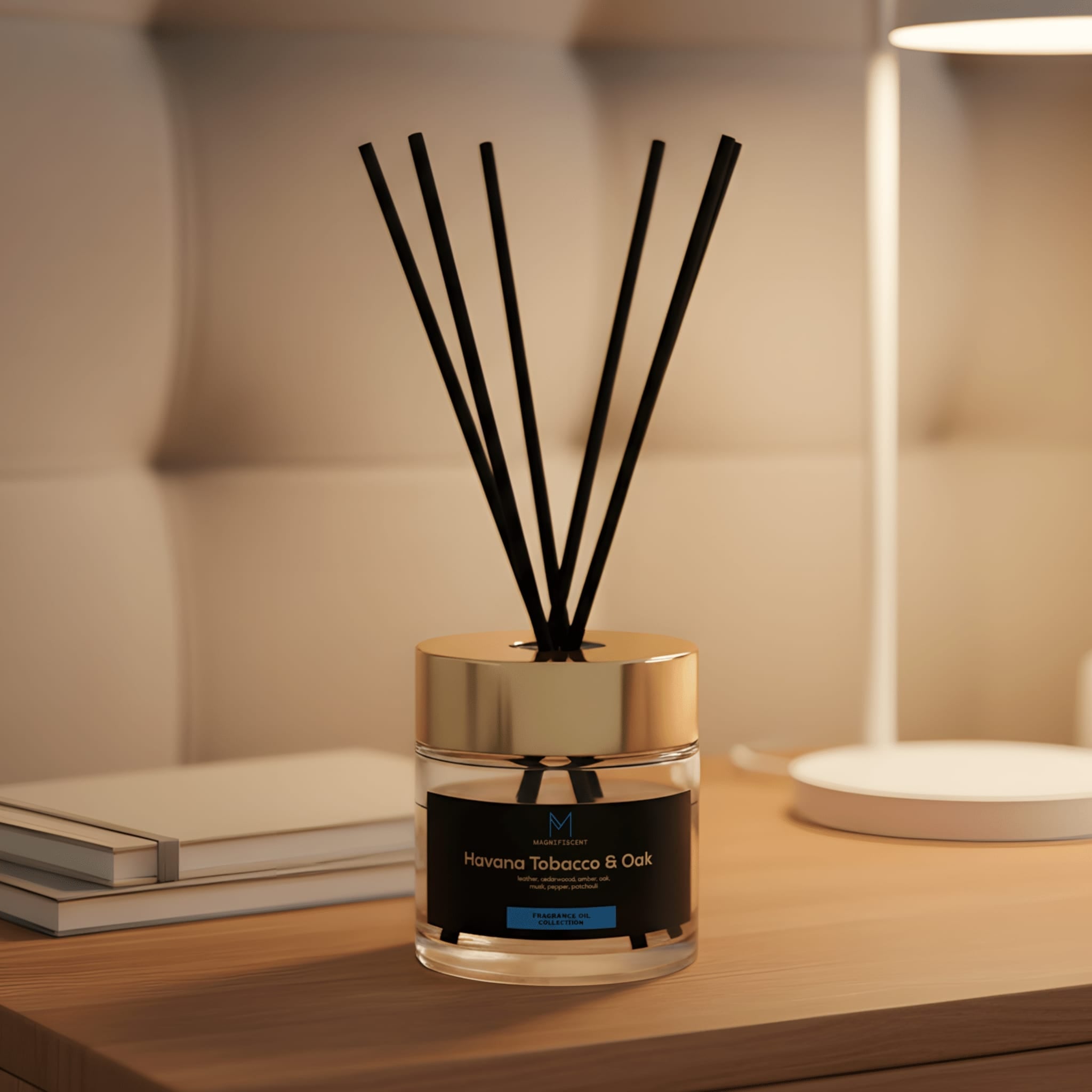 Havana Tobacco & Oak Reed Diffuser - Magnifiscent