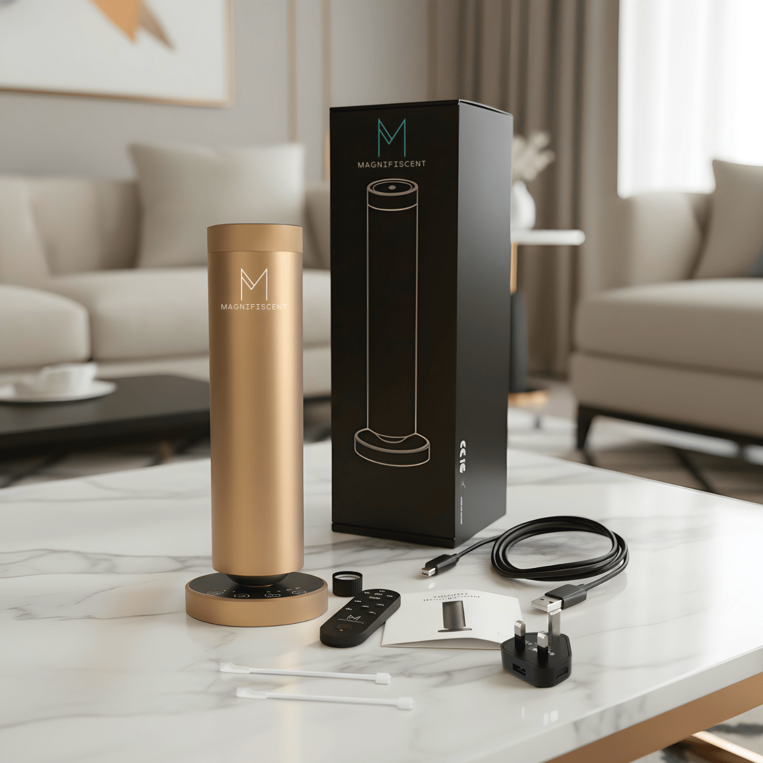 LumaMini - Sleek, Smart, Compact. The Accessible Luxury Diffuser. - Magnifiscent