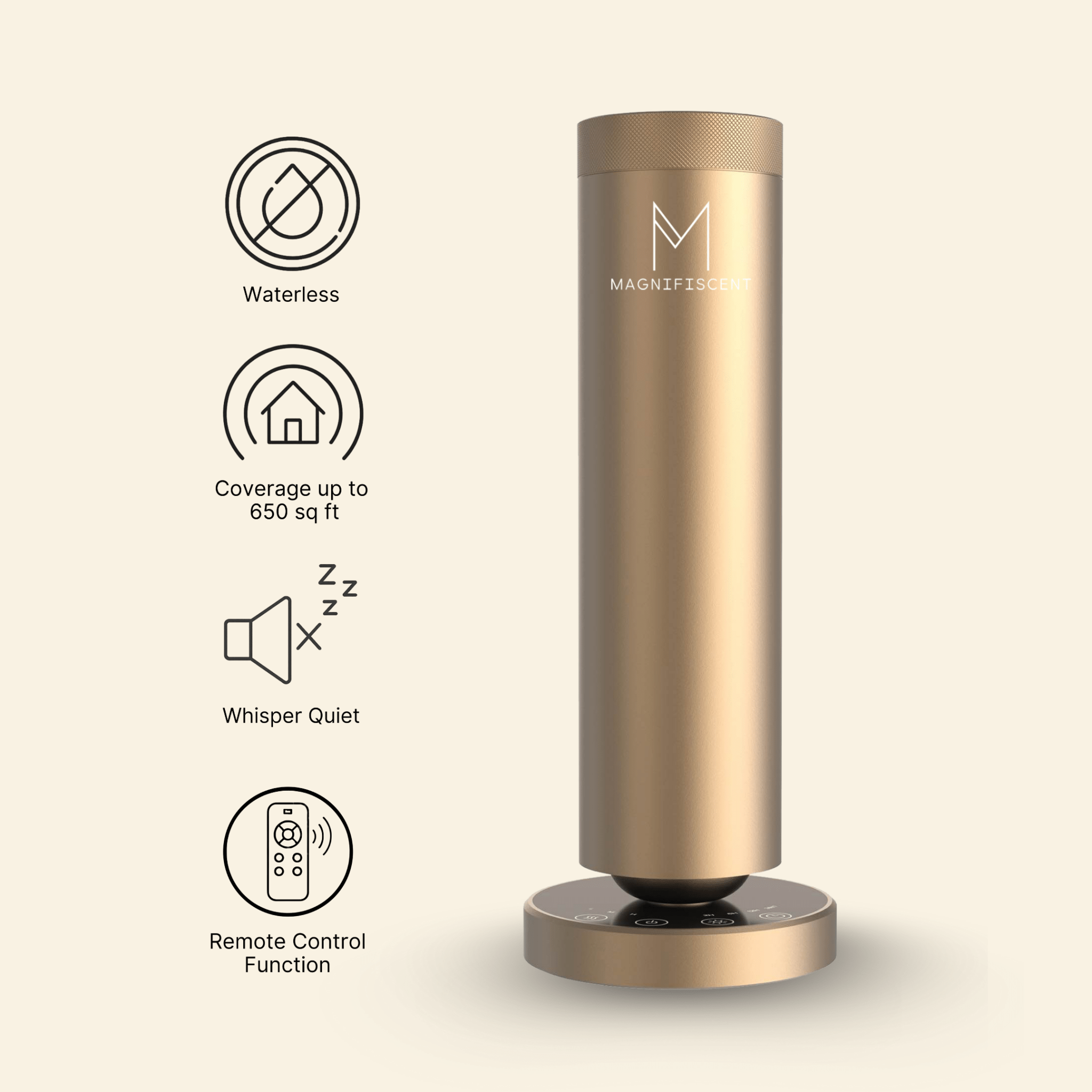 LumaMini - Sleek, Smart, Compact. The Accessible Luxury Diffuser. - Magnifiscent