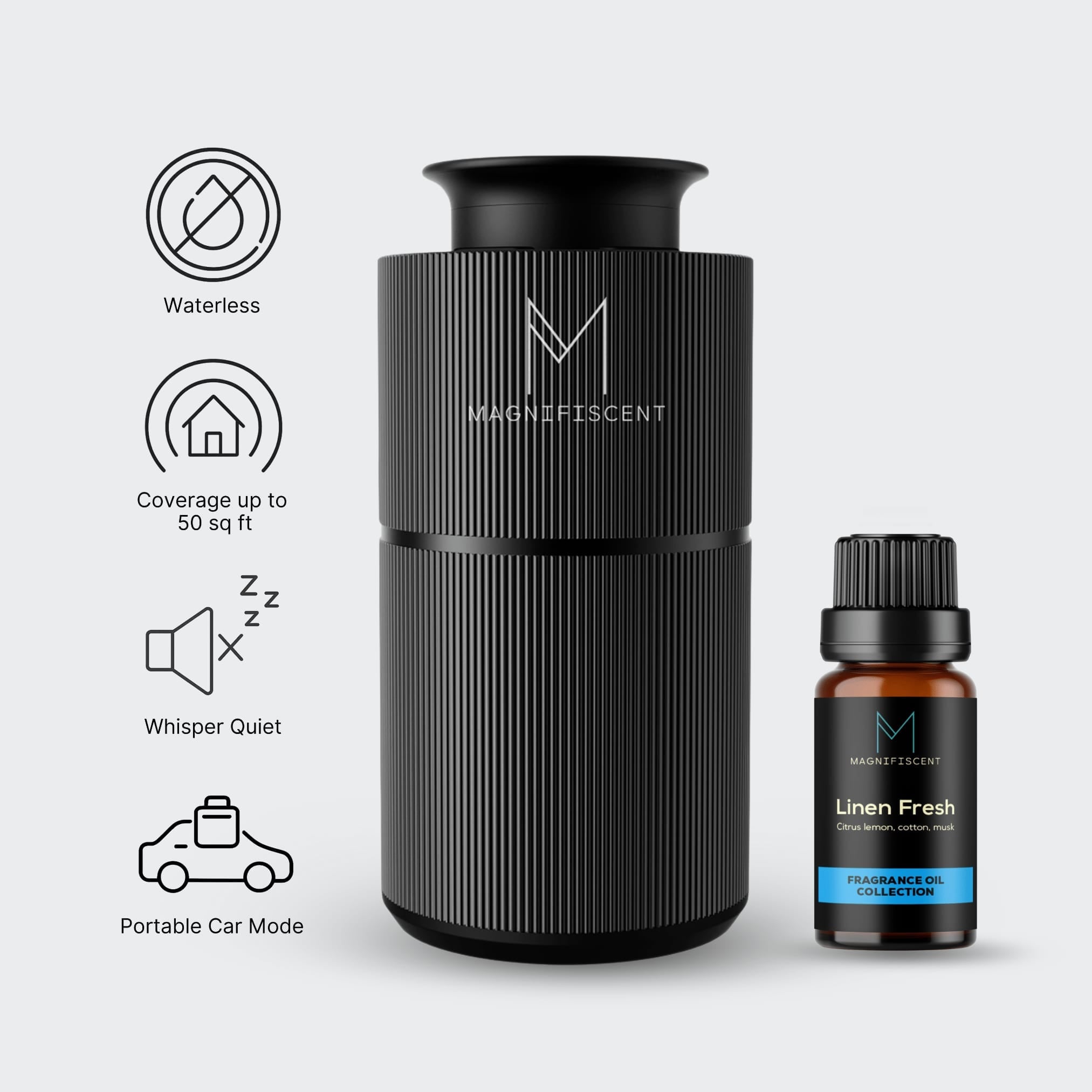MistMini Starter Bundle – Portable Diffuser + Choose Any 10ml Oil - Magnifiscent