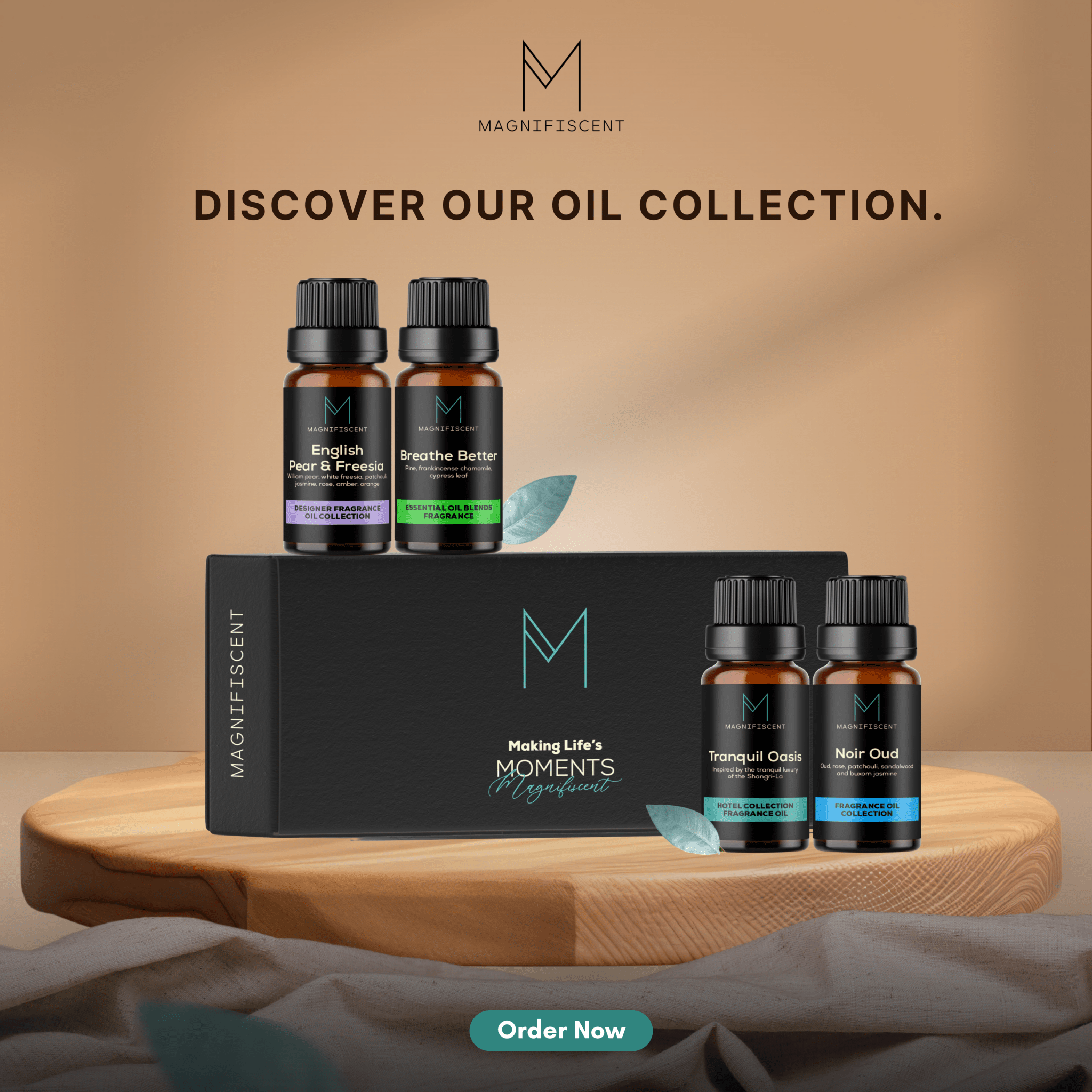 Oil Sample Bundle Selector 5 x 2ml Samples (Get £20 off next order) - Magnifiscent