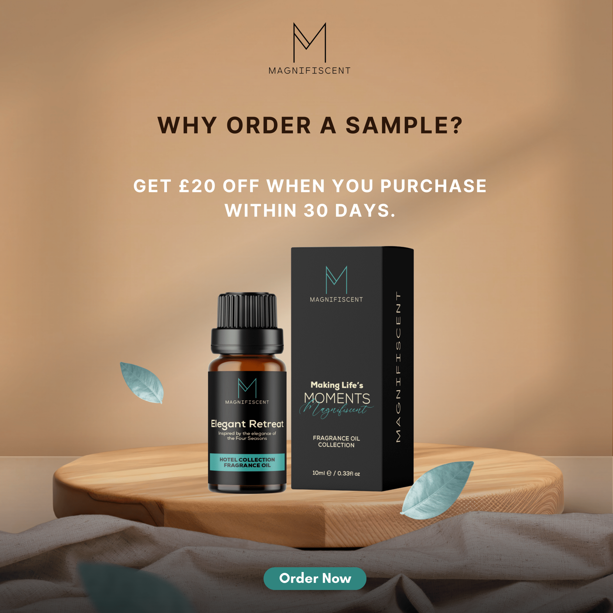 Oil Sample Bundle Selector 5 x 2ml Samples (Get £20 off next order) - Magnifiscent