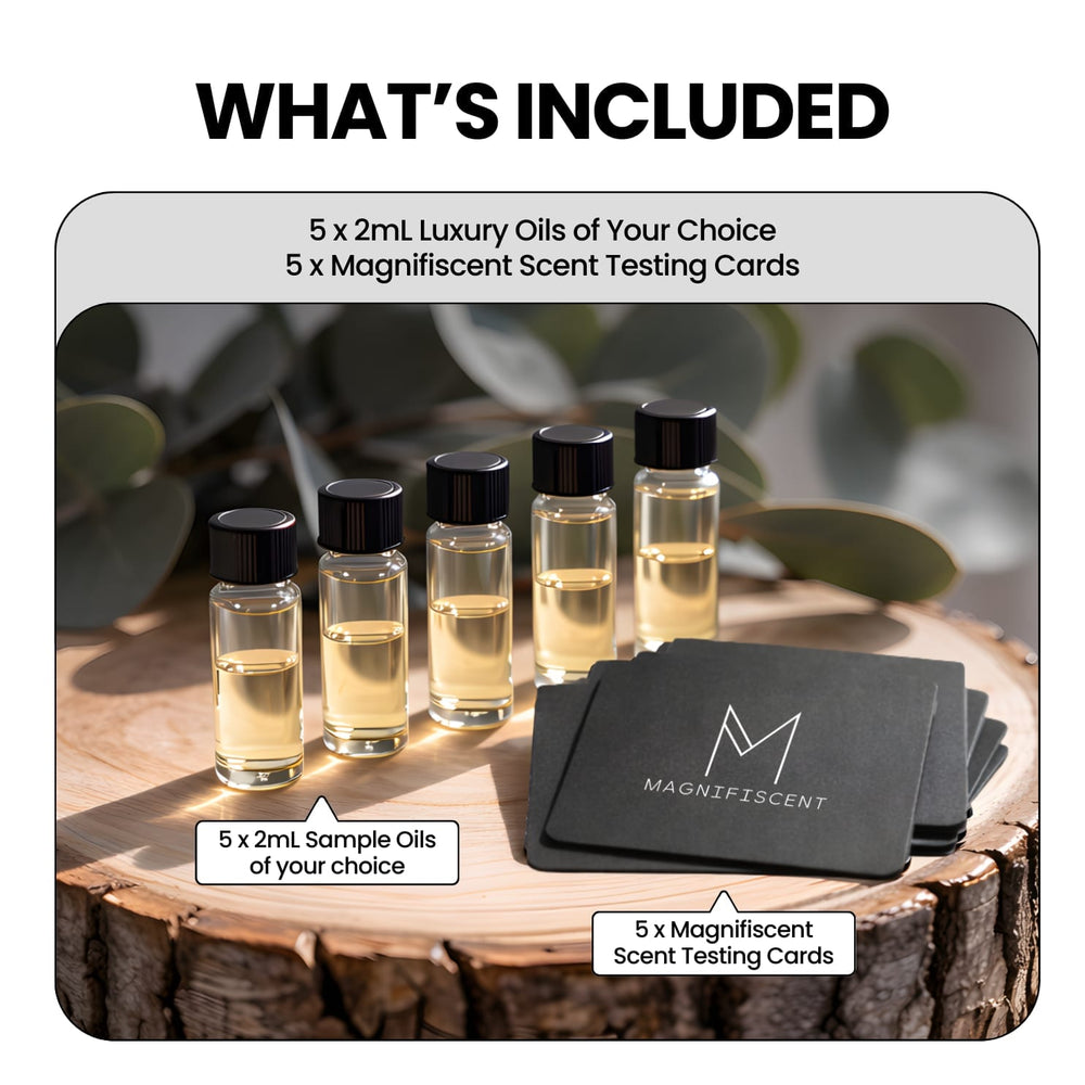 Oil Sample Bundle Selector 5 x 2ml Samples (Get £20 off next order)...