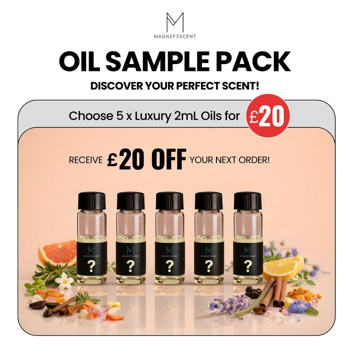 Oil Sample Bundle Selector 5 x 2ml Samples (Get £20 off next order)...