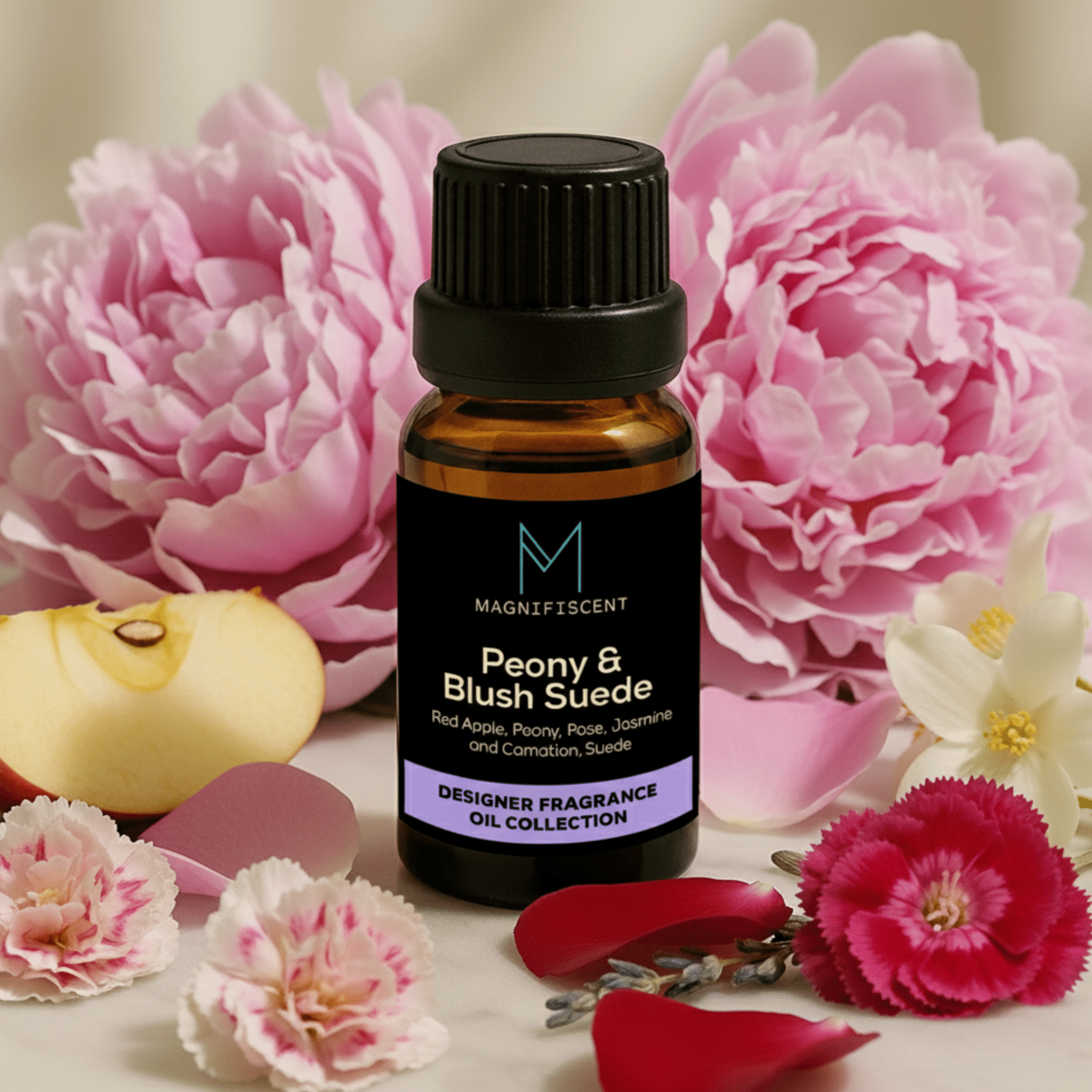 Peony & Blush Suede - Magnifiscent