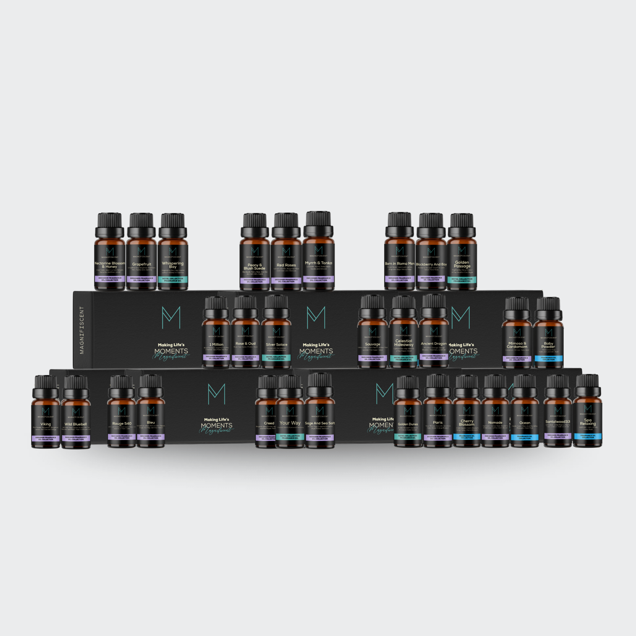 The Vault - Every New Scent + Bonus Scents! - 31 x 20ml Oils! ONLY 10 Sets - Magnifiscent