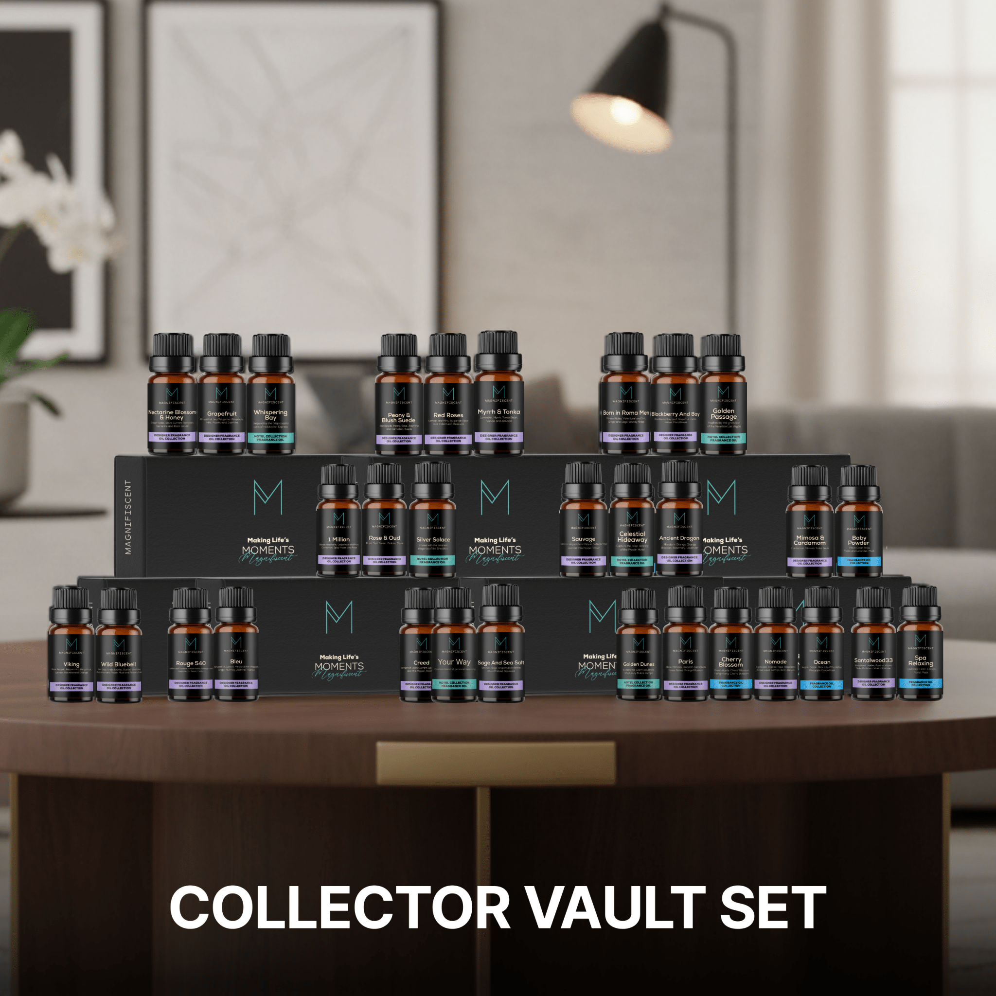 The Vault - Every New Scent + Bonus Scents! - 31 x 20ml Oils! ONLY 10 Sets - Magnifiscent