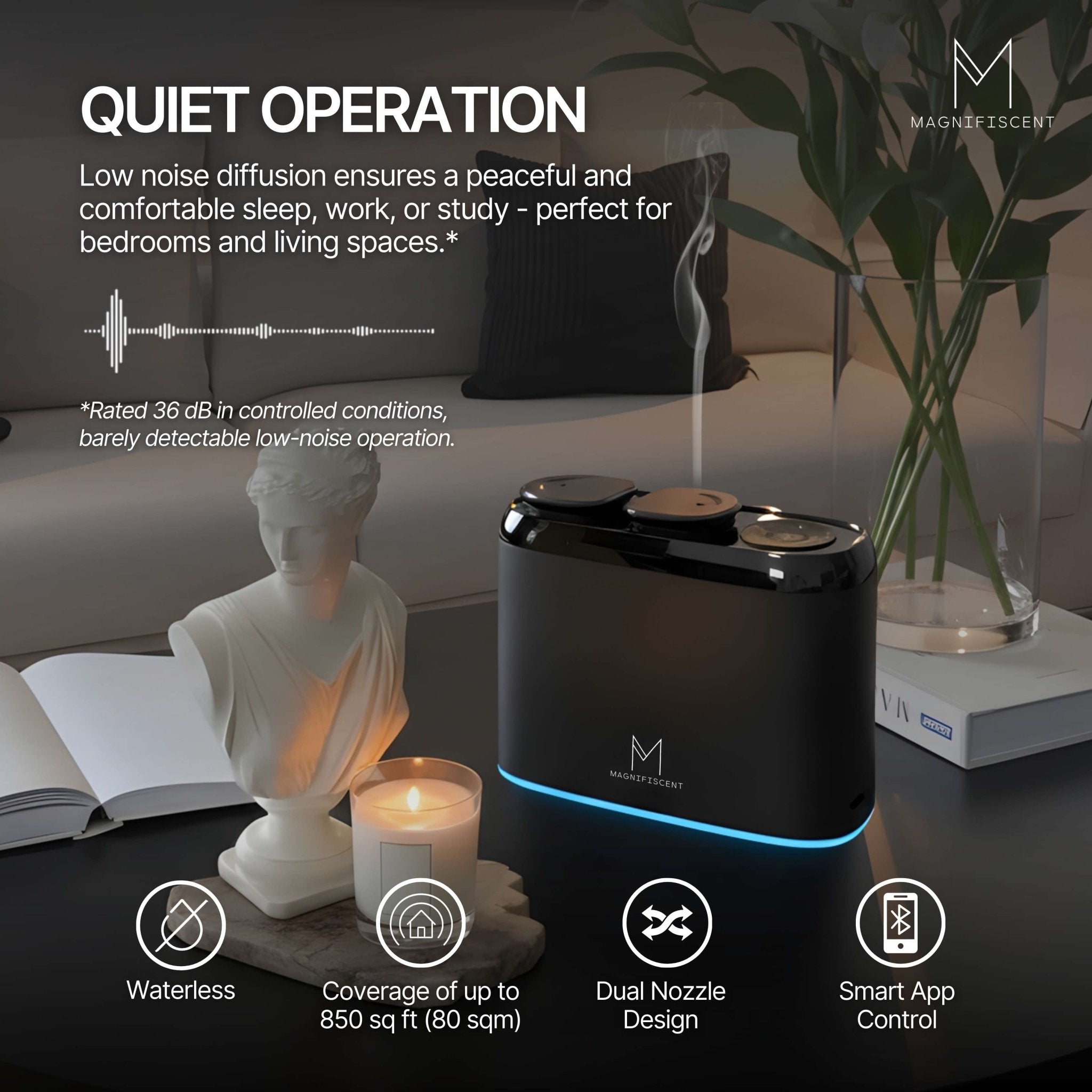 ZenDuo Dualhead Diffuser | Two Scents. One Device - Magnifiscent